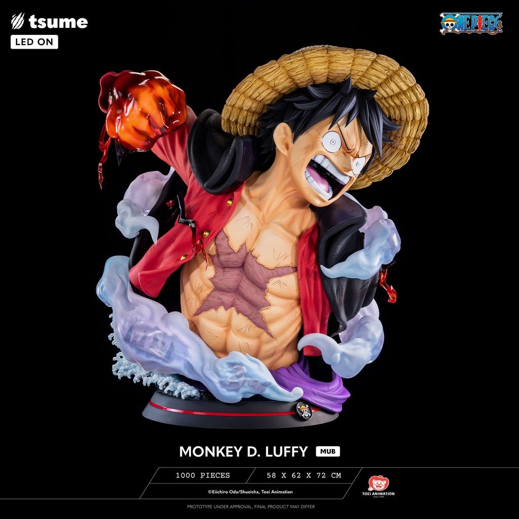 Tsume-Art Anime One Piece Monkey D. Luffy My Ultimate Bust Limited Edition 1000 Pieces Figure (72cm)