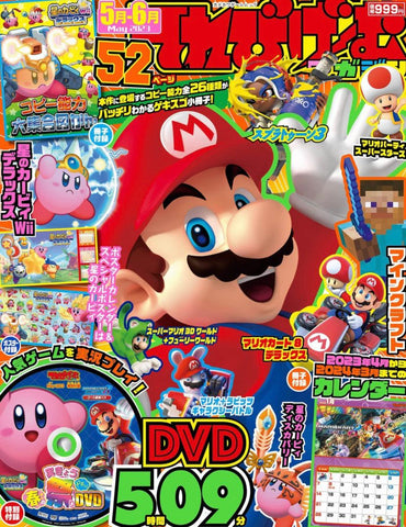 Super Mario & Kirby Magazine + DVD Video (Japanese)