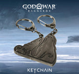Official God of War Ragnarok Metal Keychain set