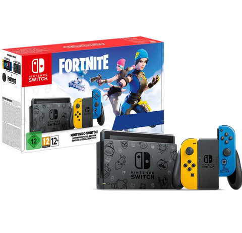 Nintendo Switch Fortnite Special Edition Console (Without Fortnite Card) R2