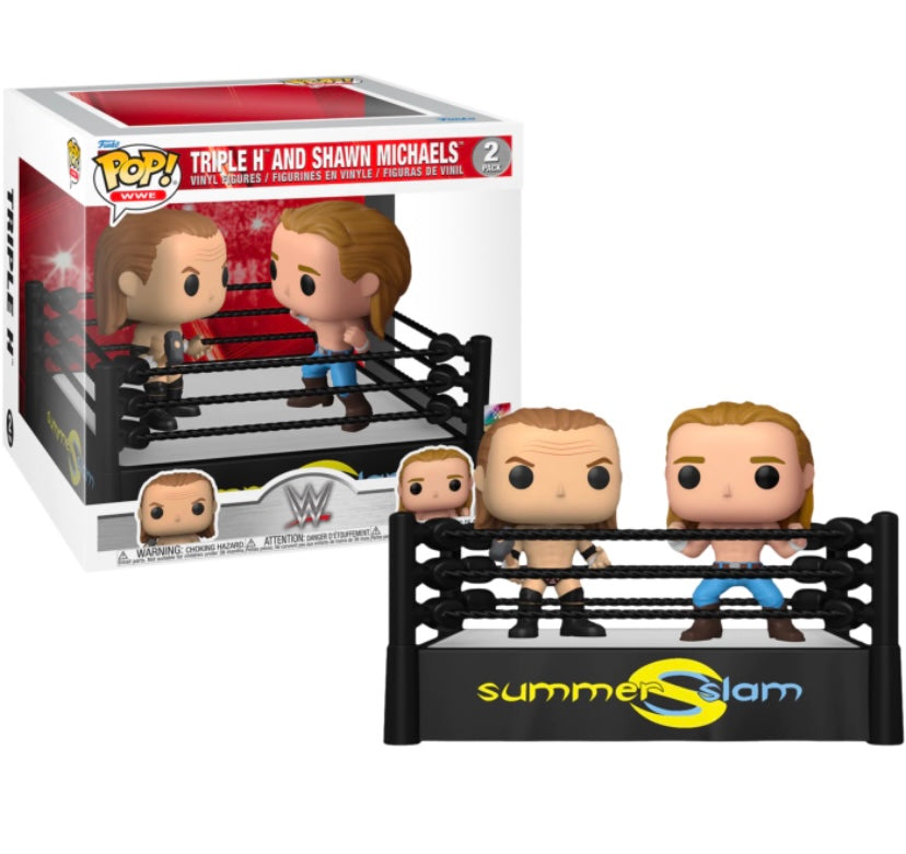 Funko Pop Moment Triple H and Shawn Michaels 2-Pack WWE