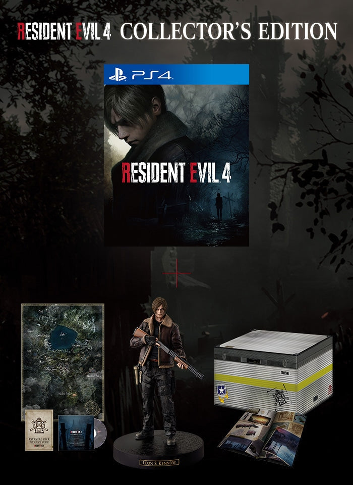 [PS4] Resident Evil 4 Remake Collectors Edition R2 (Arabic Edition)