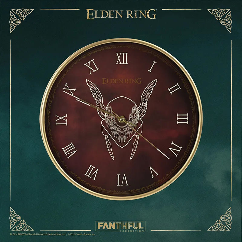 Official Elden Ring Wall Clock (Glows in the Dark)