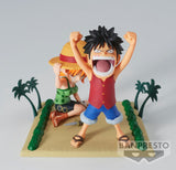 Anime One Piece - Monkey D. Luffy & Nami Figure - (7cm)