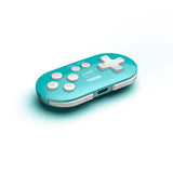 8BitDo Zero 2 Bluetooth Gamepad for Switch/Switch OLED, PC, macOS, Android, Steam Deck & Raspberry - Turquoise Edition