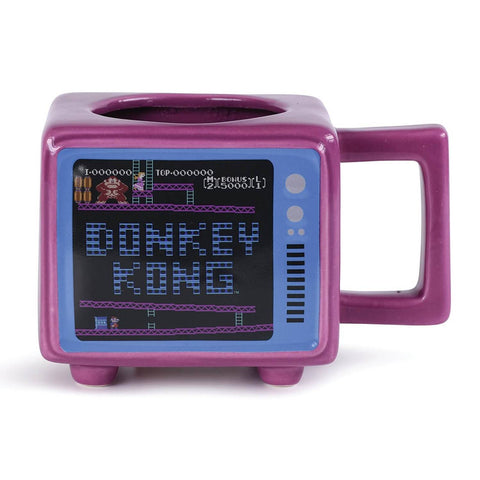 Official Nintendo Donkey Kong Retro TV Heat Changing 3D Mug