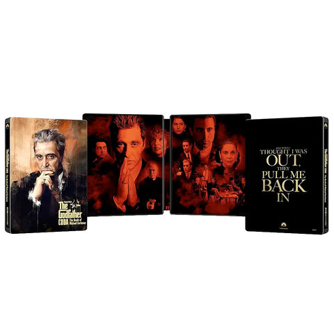 The Godfather Coda: The Death of Michael Corleone (4K Ultra HD+Blu-Ray) [Steelbook Edition]