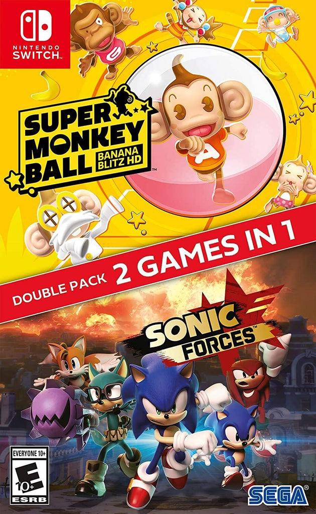 [NS] Sonic Forces + Super Monkey Ball: Banana Blitz HD Double Pack R2