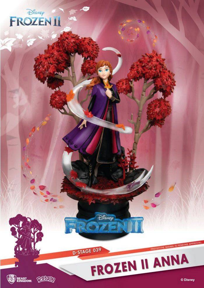 Official Beast Kingdom Disney Frozen II: Anna Diorama Stage Figure
