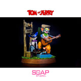 [JSM] Official Soap Studio Tom & Jerry Cowboy Statue Figure