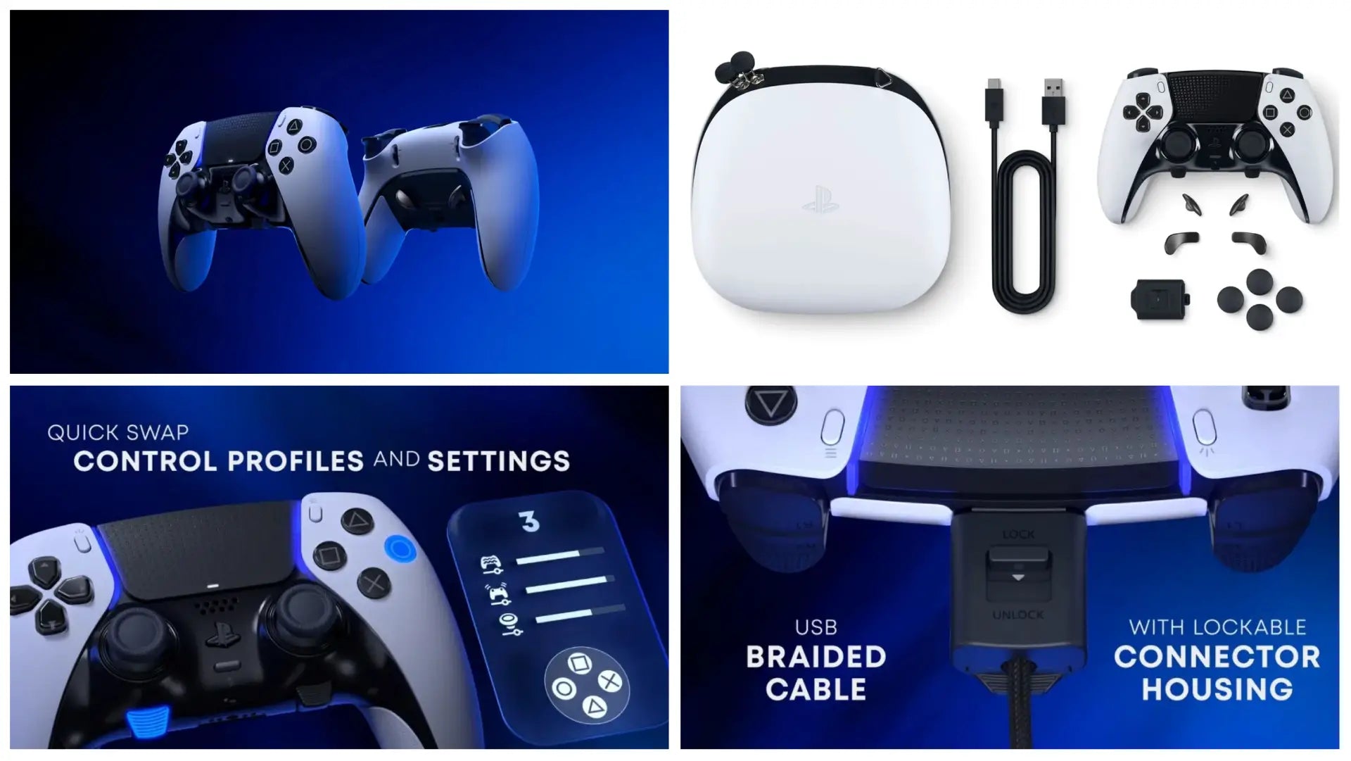 [PS5] DualSense Edge Wireless Controller - White