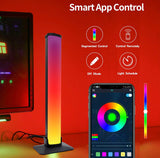 Smart Light Bar, RGB Smart LED Lights,TV Backlight with Scene Modes and Music Modes, APP and Bluetooth Control