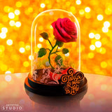 Beauty And The Beast Enchanted Rose Figure (10cm)
