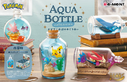 Pokemon Aqua Bottle Collection 6pcs Complete Box