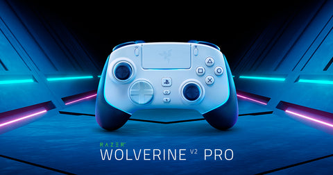 Officially Licensed Playstation Controller Razer Wolverine V2 Pro (White Edition)