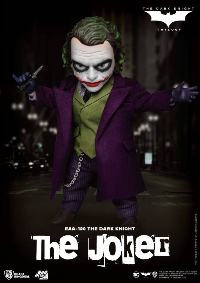 Official Beast Kingdom The Dark Knight The Joker Action Figure (16cm)