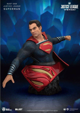 Official Beast Kingdom Bust Series-Justice League Superman Figure