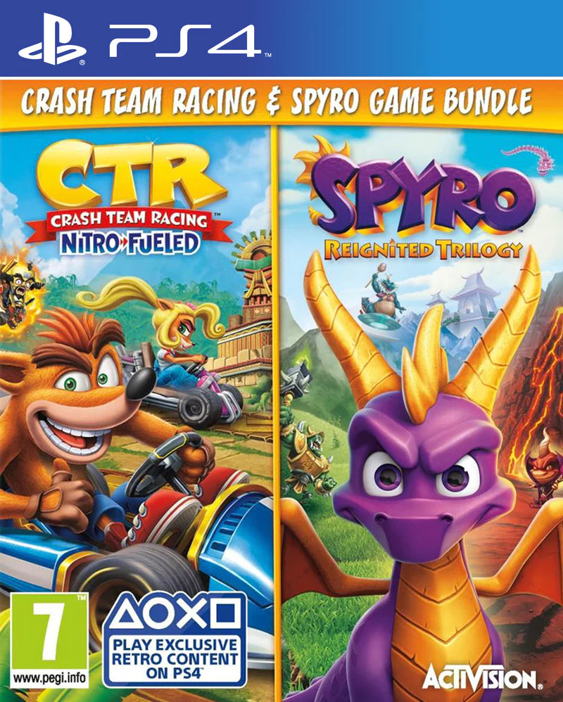 [PS4] Crash Team Racing - Nitro Fueled & Spyro Reinited Trilogy R2