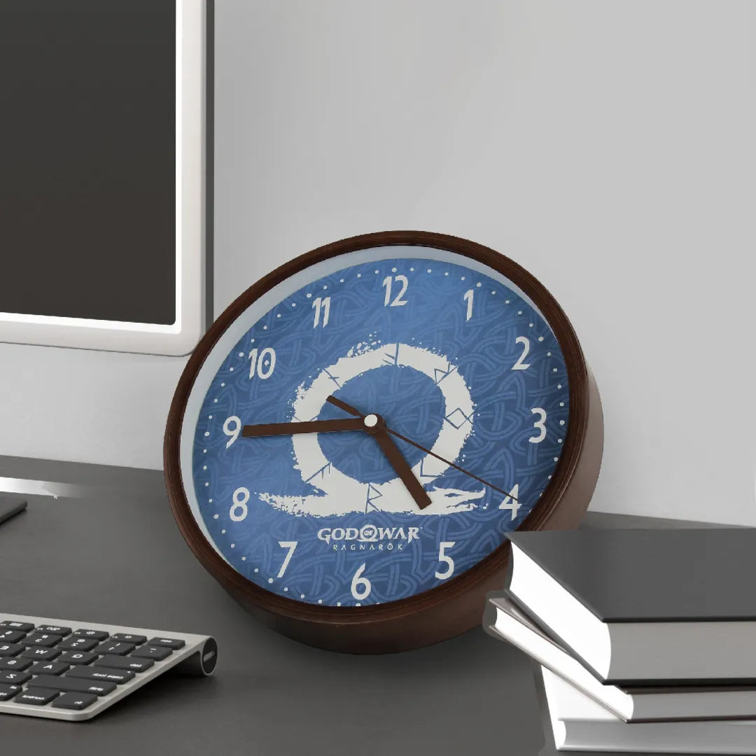 Official God of War Ragnarok Wall Clock (19x19x3.5cm)