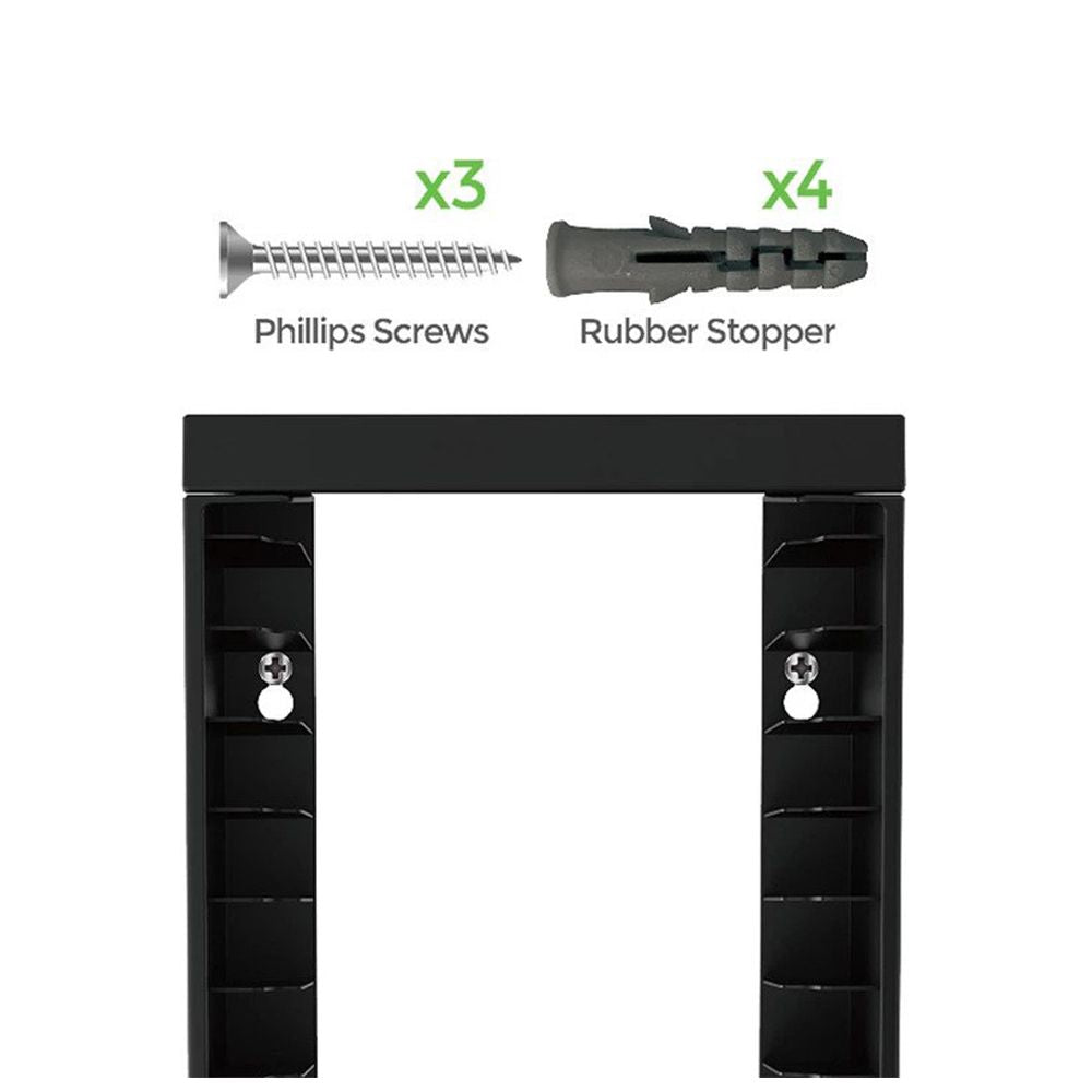 Dobe Wall Mounted Game Disc Storage Stand for Xbox,PS5,PS4