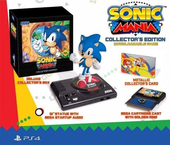 [PS4] Sonic Mania Collectors Edition R2 - (used like new)