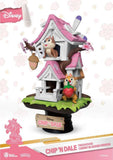 Official Beast Kingdom Disney Chip N Dale Treehouse Diorama Stage Figure
