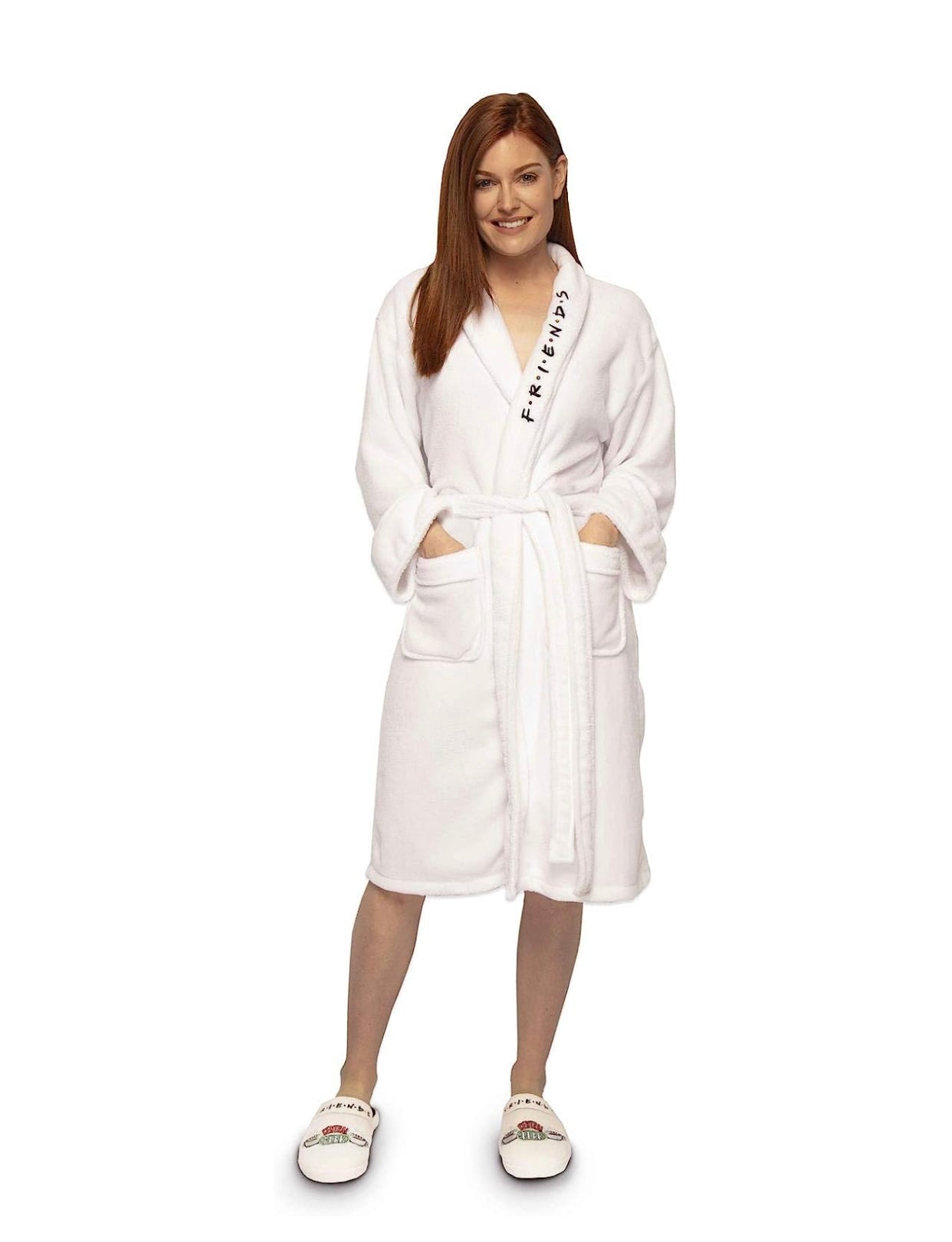 Official Friends Central Perk Women's White Robe (free size)