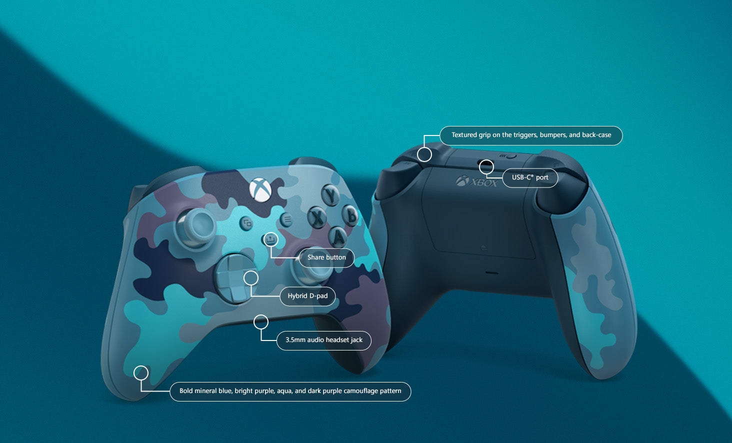 Xbox Core Wireless Controller – Mineral Camo (Special Edition)