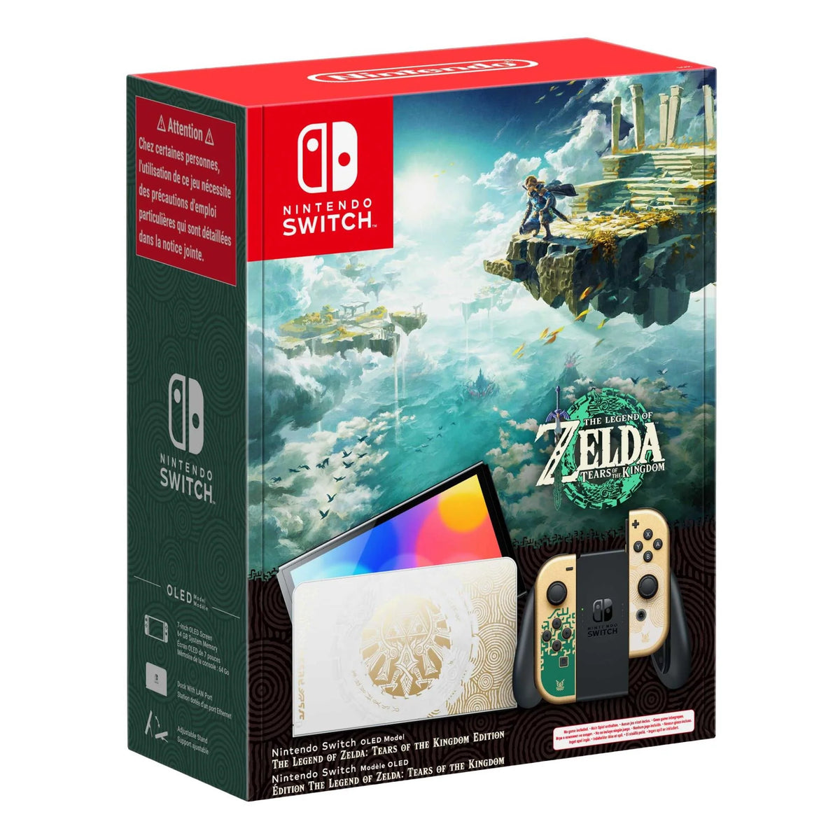 Nintendo Switch Console Oled Model The Legend of Zelda: Tears of The Kingdom Edition - R2