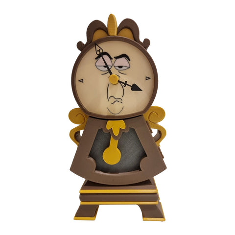 Disney Beauty & The Beast MR. Cogsworth Clock - Handmade (33cm)