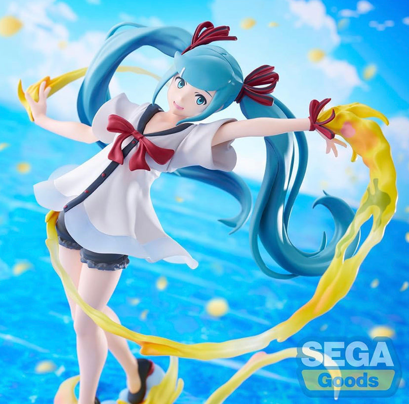 Anime  Hatsune Miku Shiny Mega Figure - (22cm)