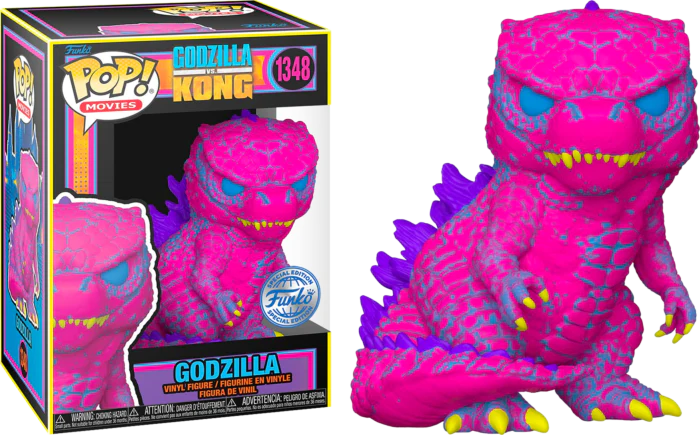 Funko Pop Godzilla vs Kong Blacklight