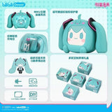 Hatsune Miku CUBE FACE LCD Wireless Bluetooth Earphones Gift Box