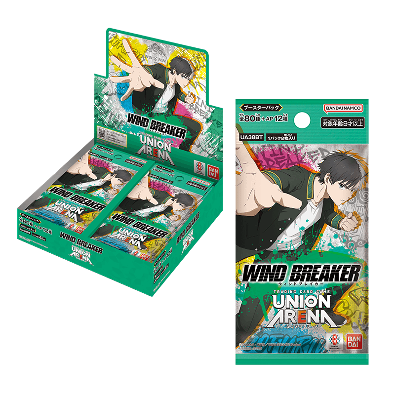 Union Arena Booster Pack, Wind Breaker (1 Pack) Japanese