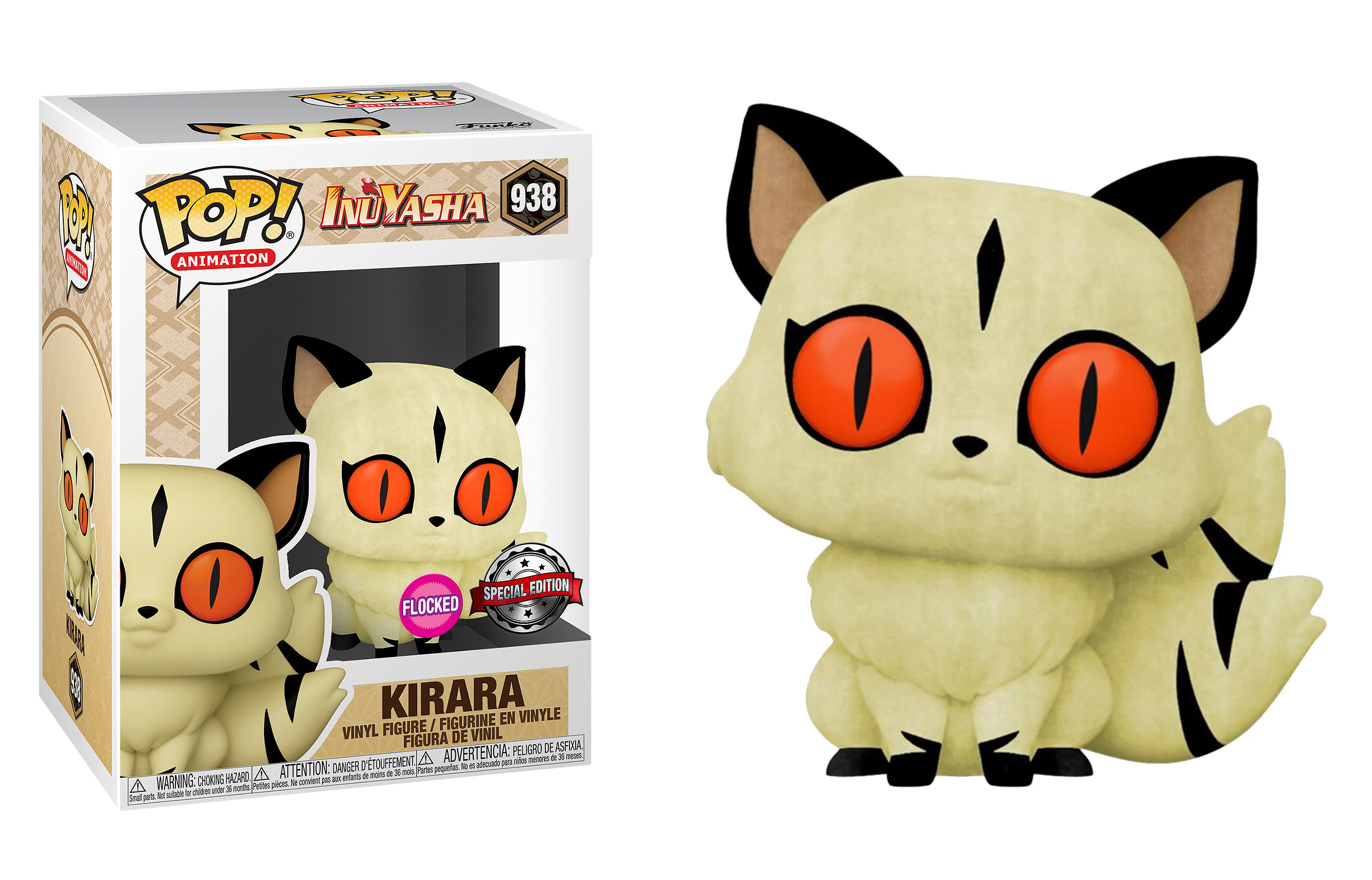 Funko Pop Inuyasha Kirara (Flocked + Special Edition)