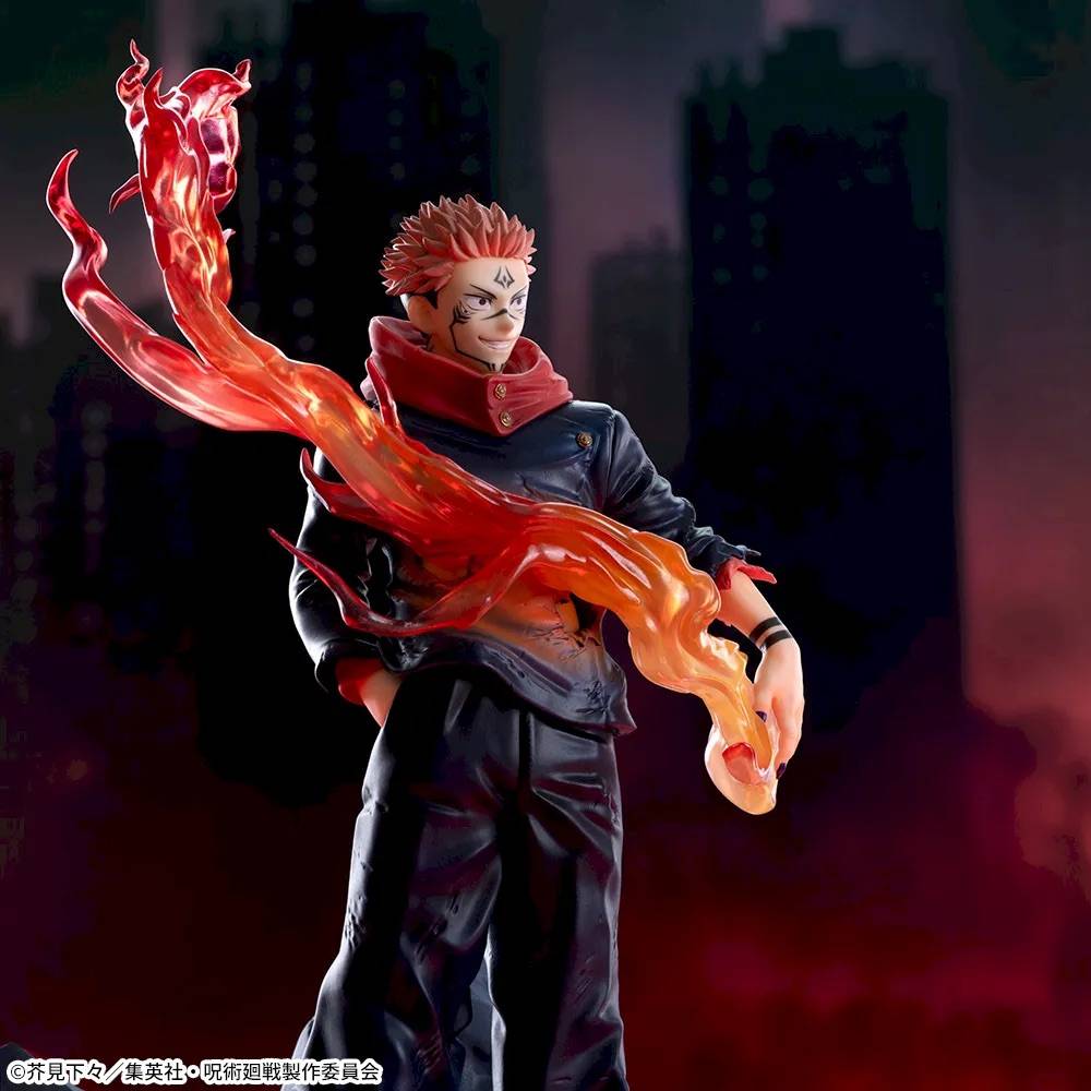 Anime Jujutsu Kaisen The Shibuya Incident: Sukuna - Divine Flames Ver. Figure (23cm)