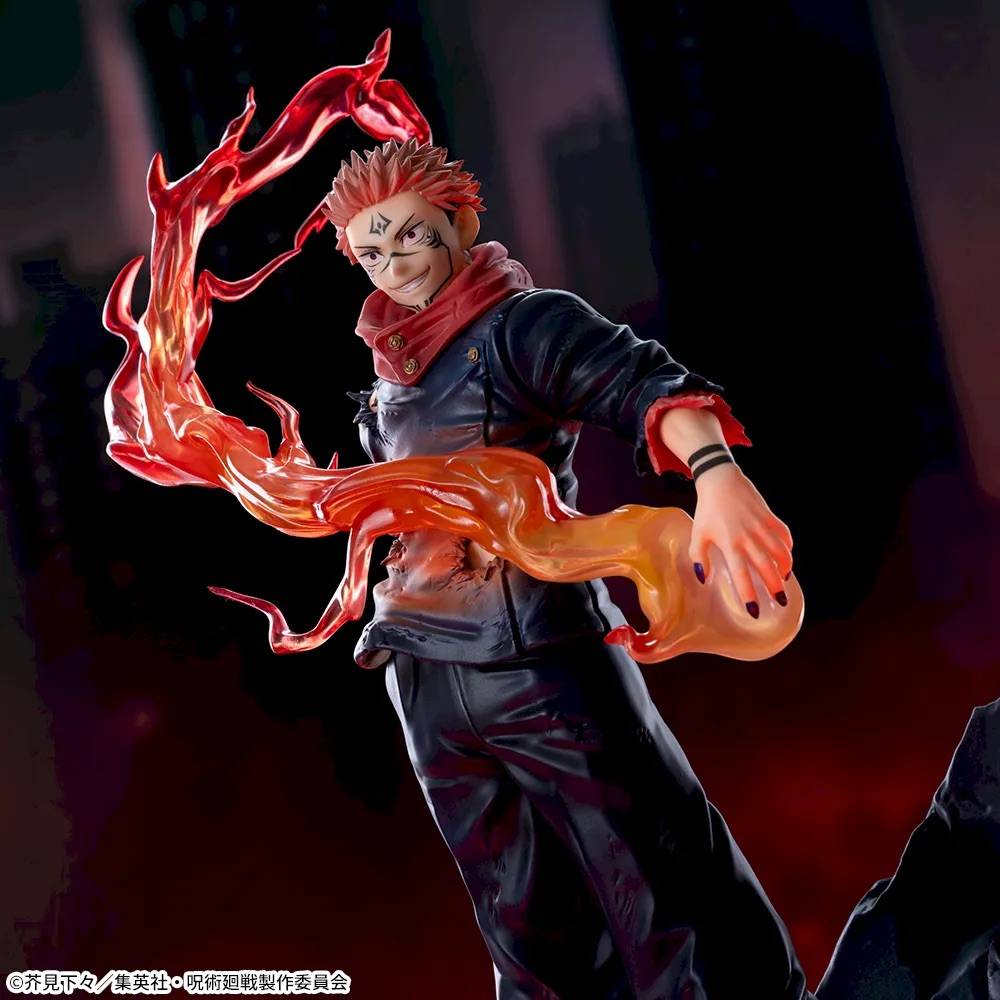 Anime Jujutsu Kaisen The Shibuya Incident: Sukuna - Divine Flames Ver. Figure (23cm)