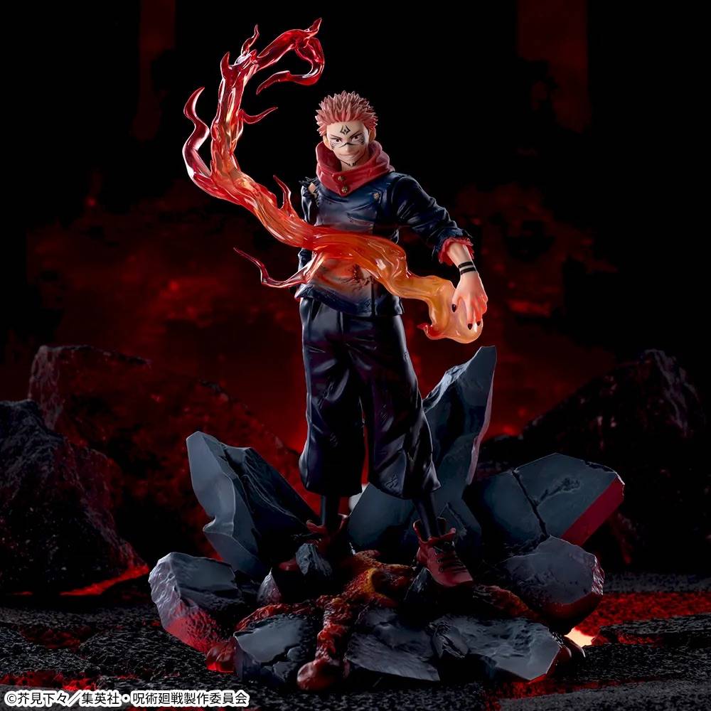 Anime Jujutsu Kaisen The Shibuya Incident: Sukuna - Divine Flames Ver. Figure (23cm)
