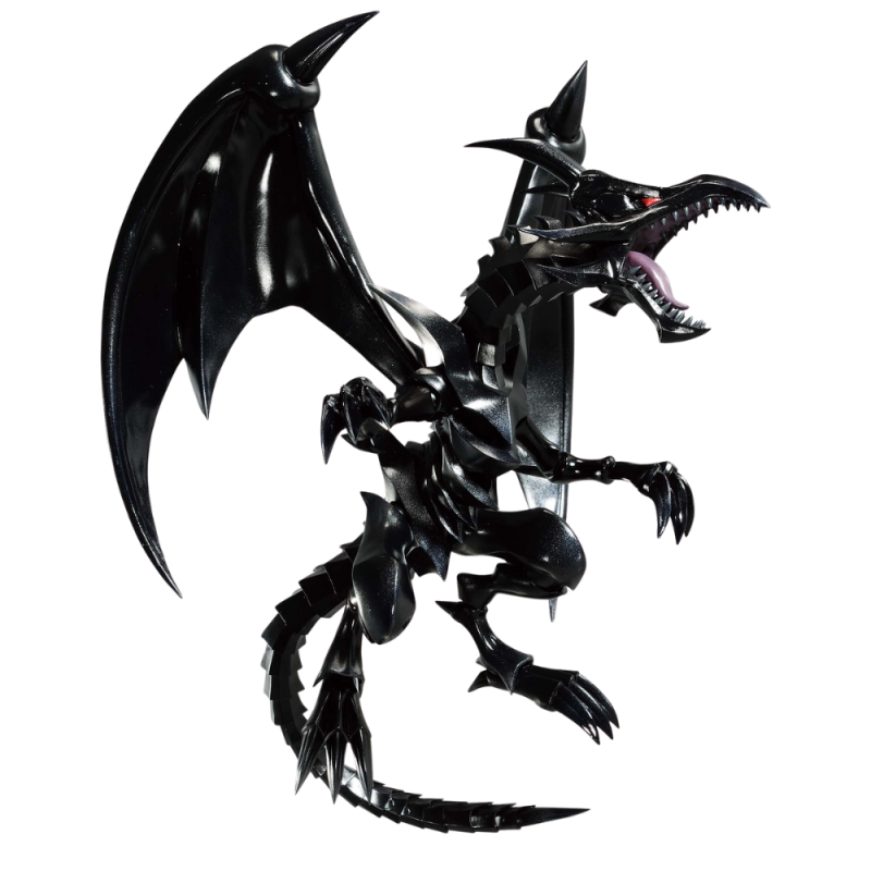 Anime Yu-Gi-Oh! Duel Monsters Red-Eyes Black Dragon Figure - (11cm)