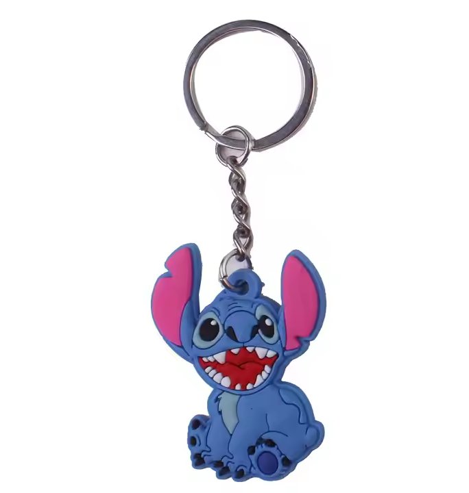 Disney Stitch Silicone Keychain