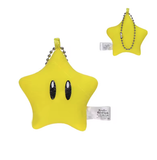 Mario Star Plush Keychain