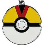 Anime Pokemon Pokeball Metal Keychain