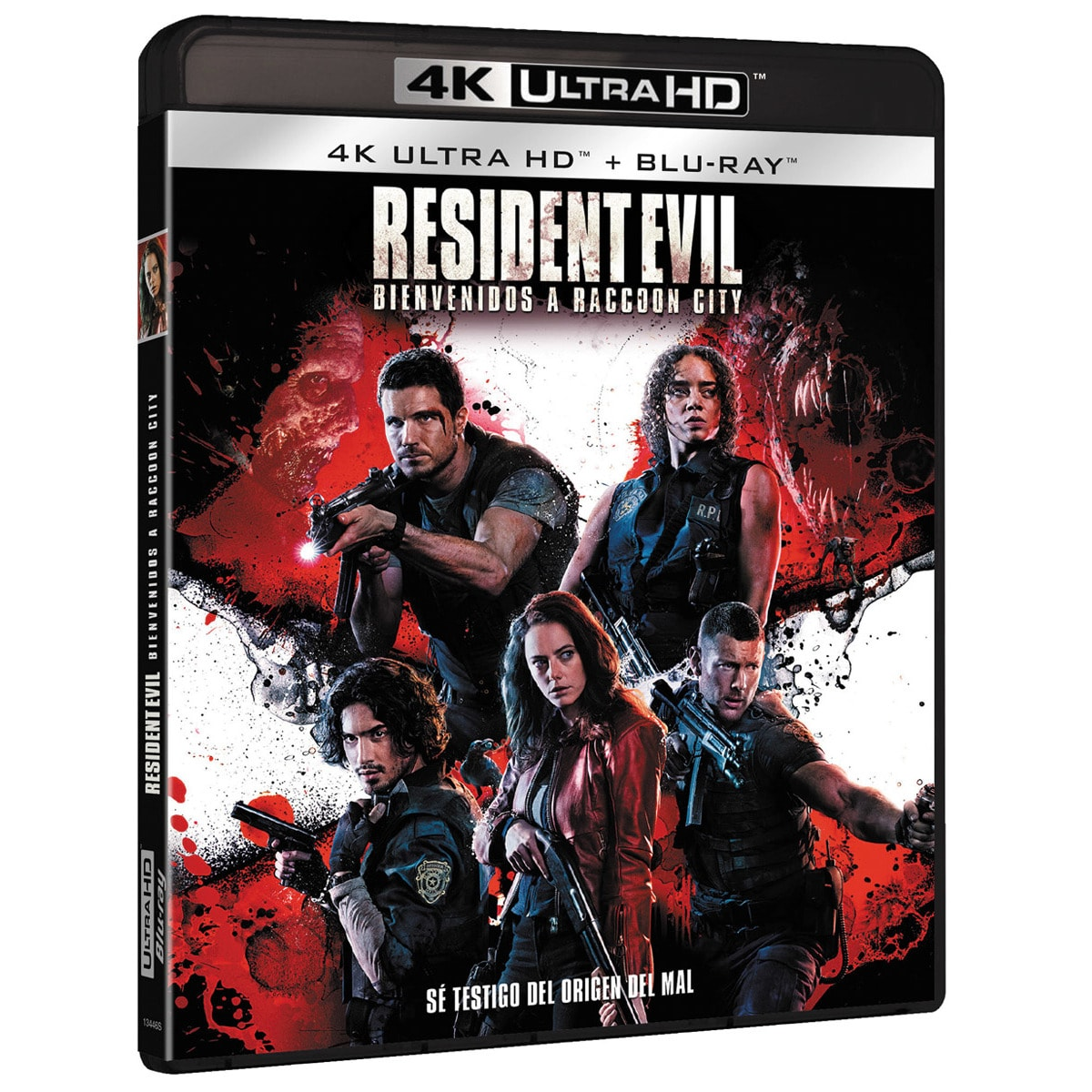 [Horror] Resident Evil: Bienvenidos a Raccoon City (4K Ultra HD + Blu-Ray) (Arabic Subtitles)