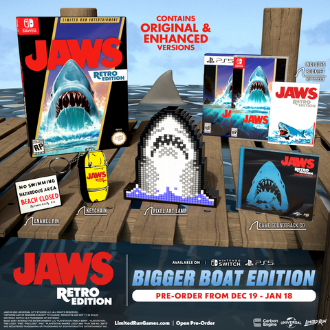 [Pre-Order] Jaws Retro Edition Bigger Boat Edition R1 (NS)