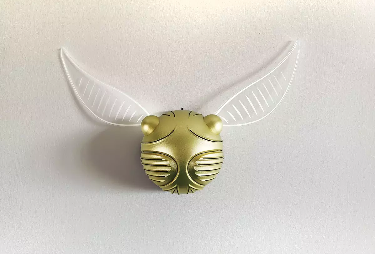 Official Golden Snitch Harry Potter Wall Light