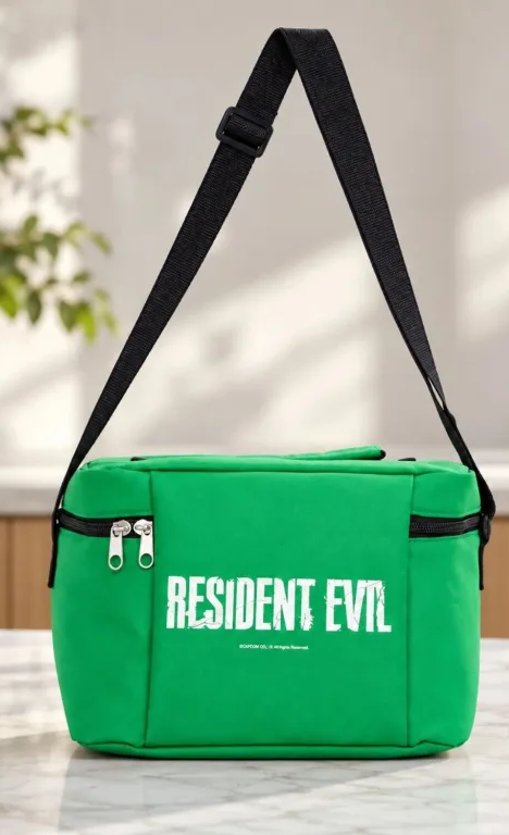 Official Resident Evil x Organ Transplant Green Medical Cooler Popcorn Bag