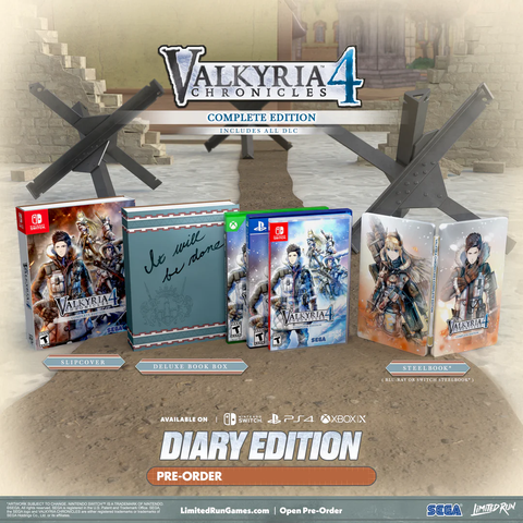 [Pre-Order] Valkyria Chronicles 4 Complete Edition Diary Edition R1