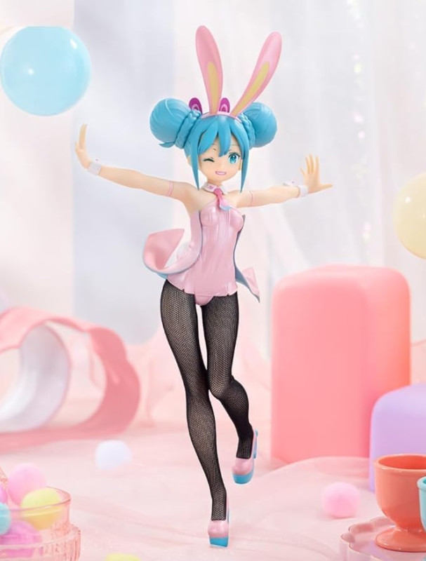 BiCute Bunnies Hatsune Miku Wink Pearl Pink Ver. Figure (27cm)