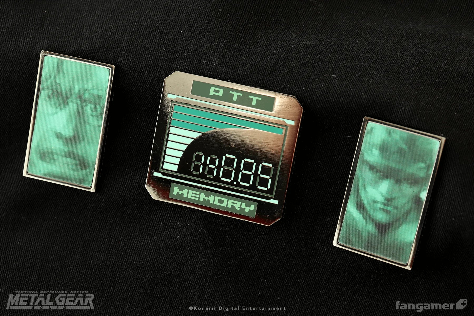 Official Metal Gear Solid Codec Lenticular Pin Set