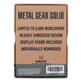 Official Metal Gear Solid Snake Limited Edition Metal Ingot